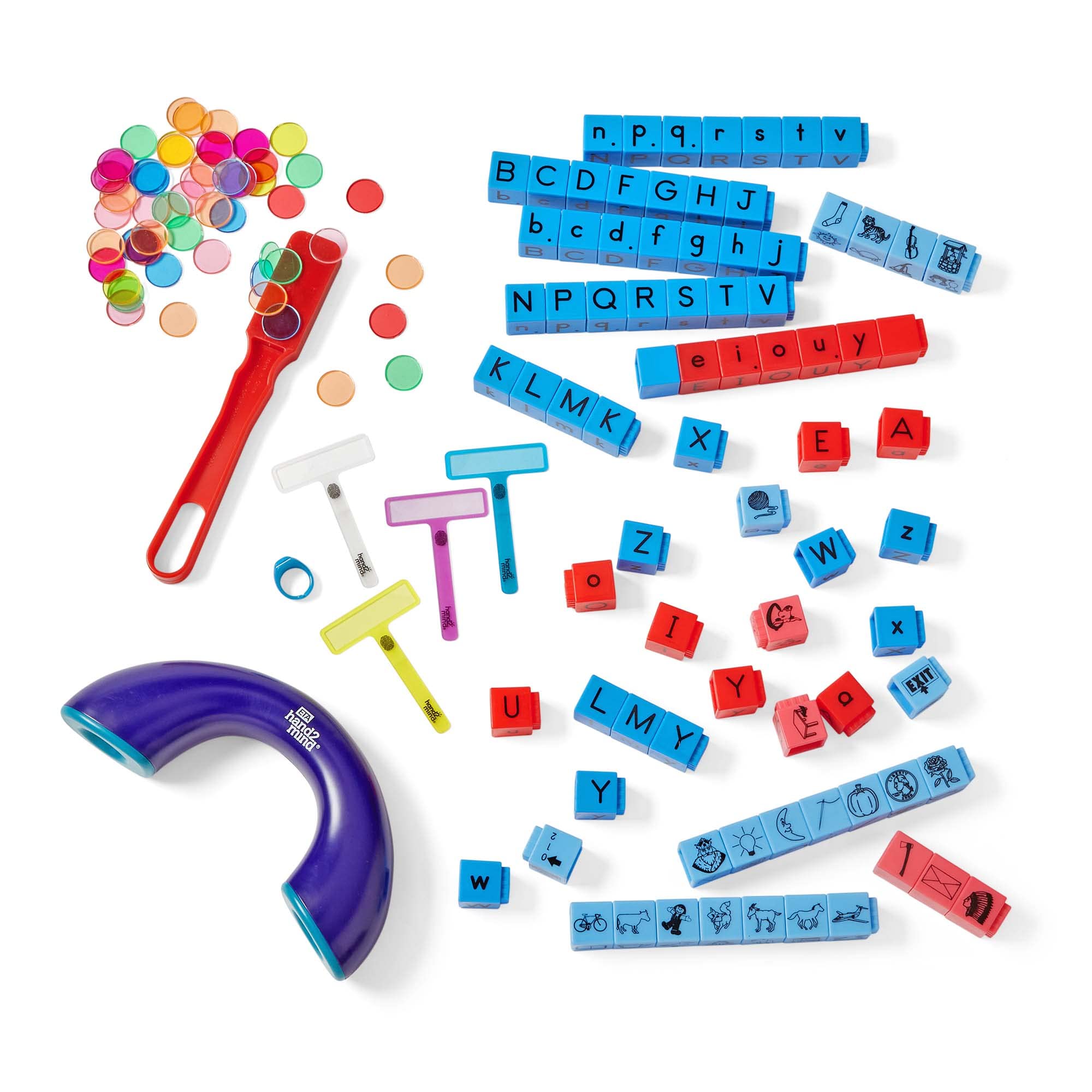 Foto 2 pulgar | Kit Manipulativo Hand2mind Literacy Con Fingerfocus (139 Piezas) - Venta Internacional.
