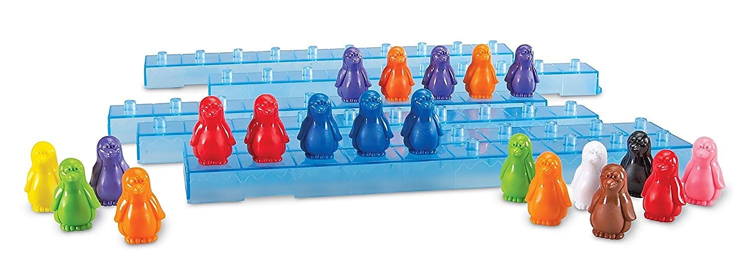 Set De Actividades Matemáticas Learning Resources Penguins On Ice, 110 Unidades - Venta Internacional.