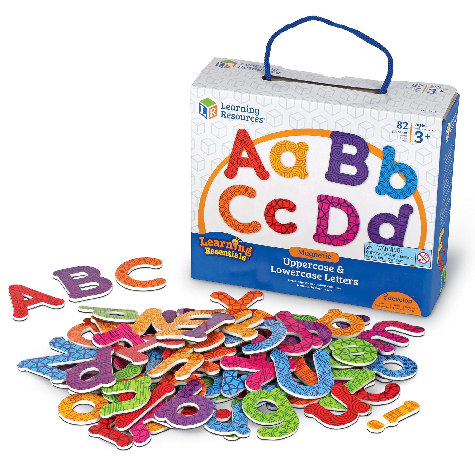 Foto 3 pulgar | Recursos De Aprendizaje De Letras Mayúsculas Y Minúsculas Magnéticas - Venta Internacional.