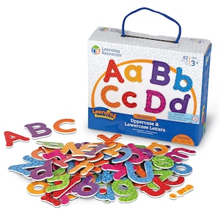 Foto 2 | Recursos De Aprendizaje De Letras Mayúsculas Y Minúsculas Magnéticas - Venta Internacional.
