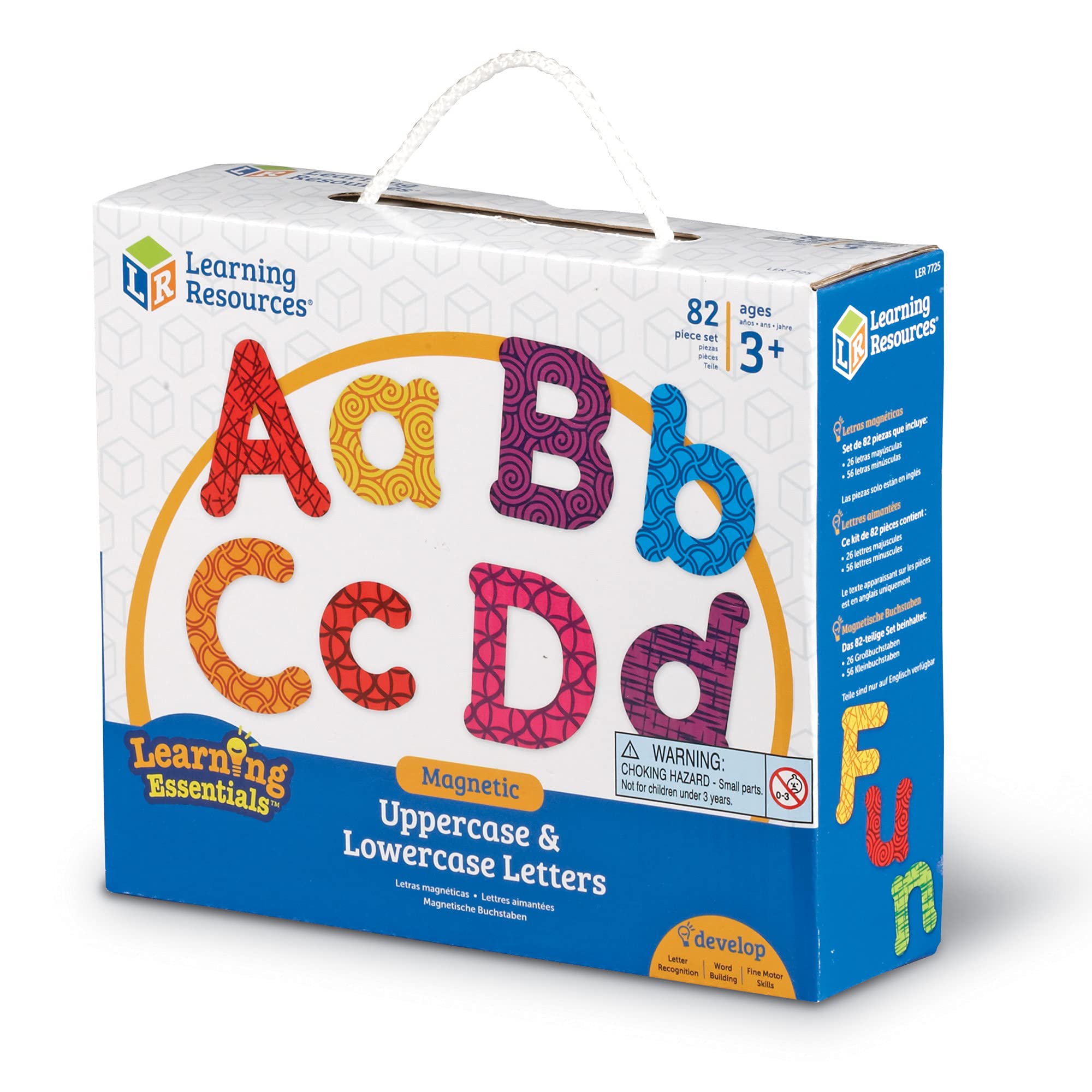 Foto 6 pulgar | Recursos De Aprendizaje De Letras Mayúsculas Y Minúsculas Magnéticas - Venta Internacional.