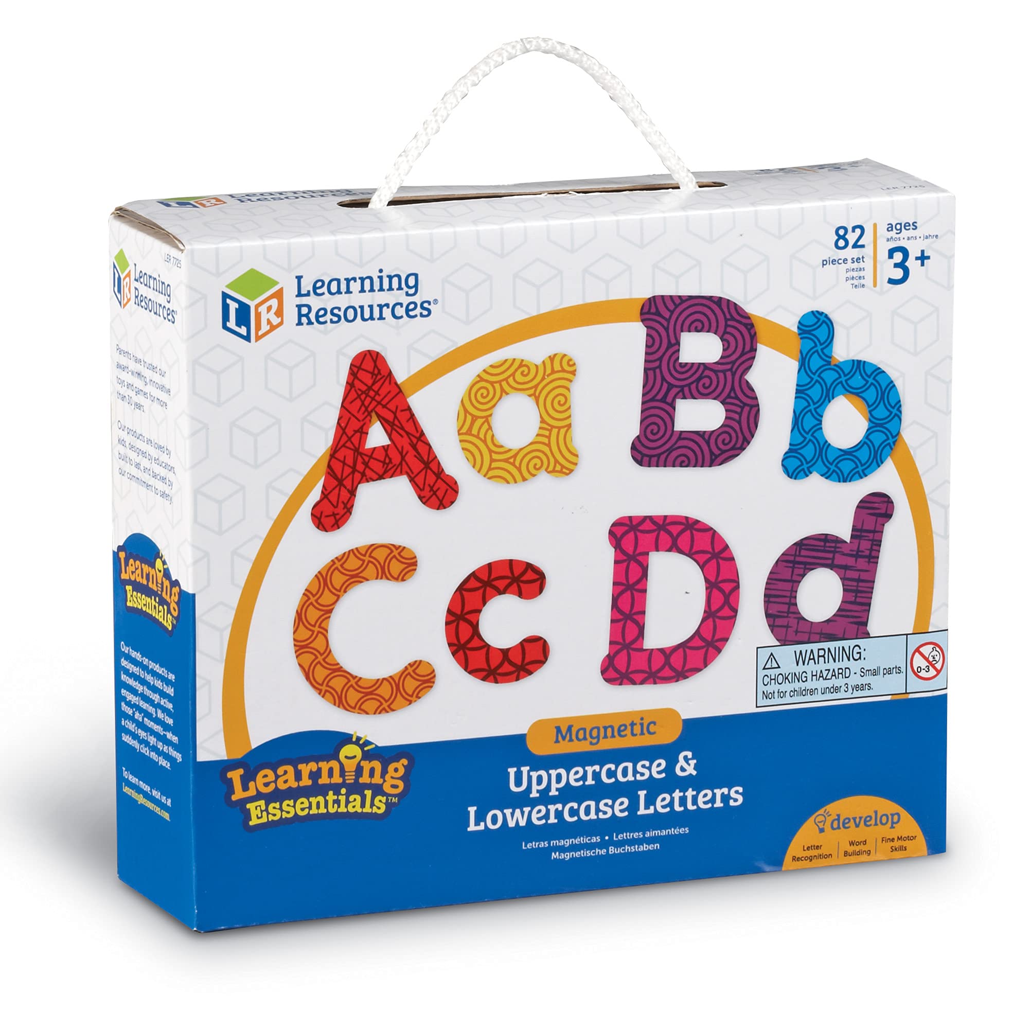 Foto 7 pulgar | Recursos De Aprendizaje De Letras Mayúsculas Y Minúsculas Magnéticas - Venta Internacional.