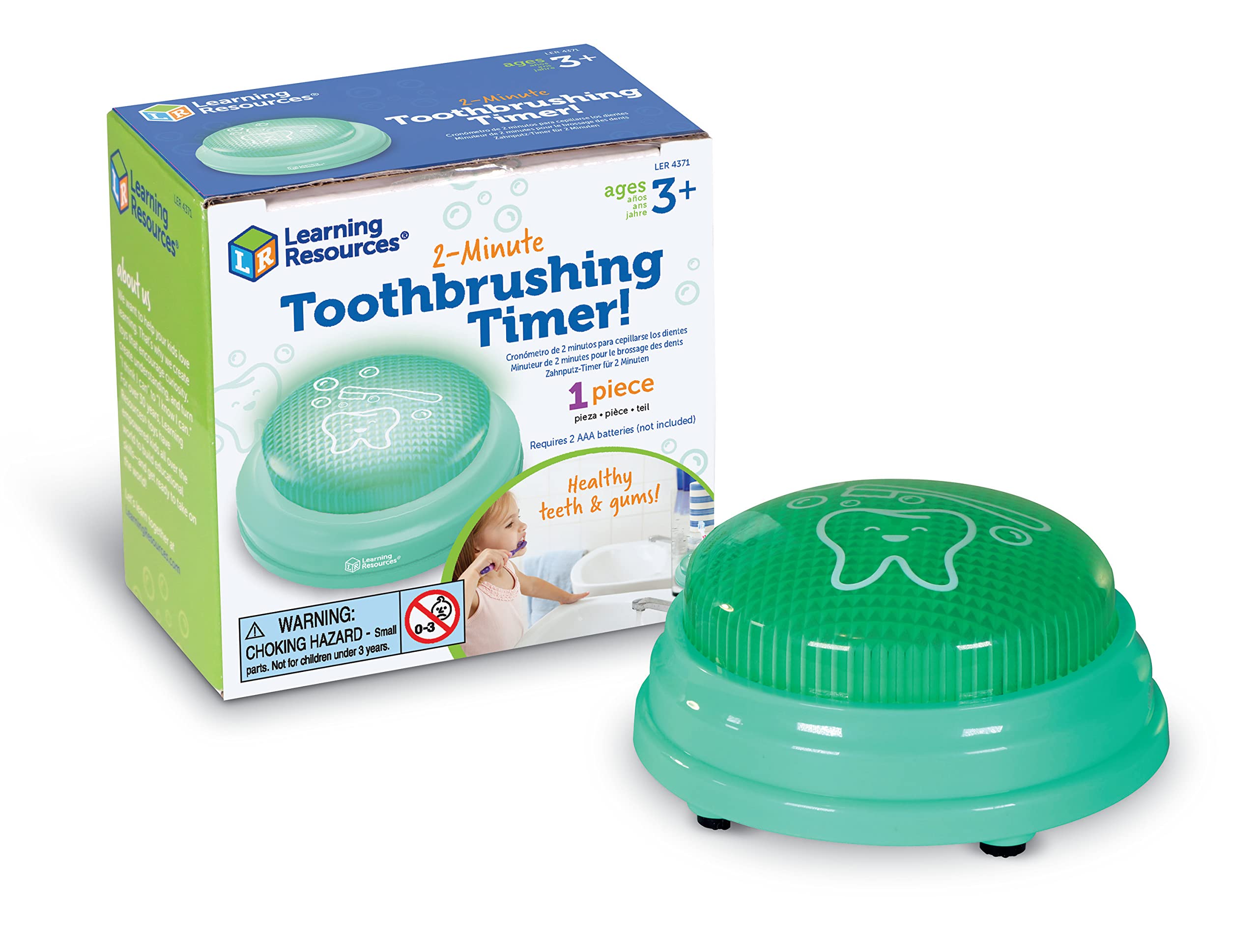 Recursos De Aprendizaje Con Temporizador De Cepillado De Dientes + 3 Años