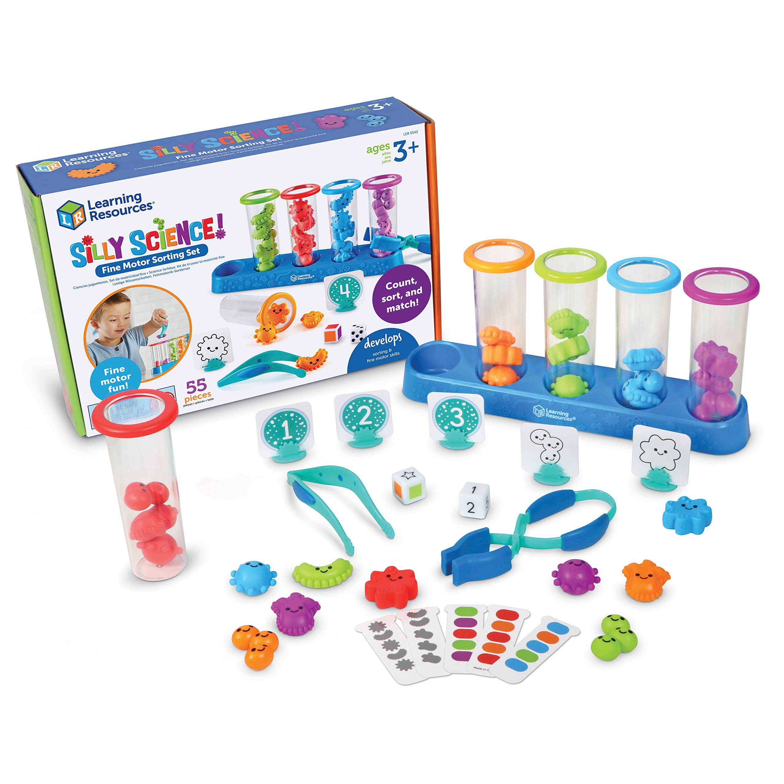 Juego De Motricidad Fina De Stem Toy Learning Resources Silly Science
