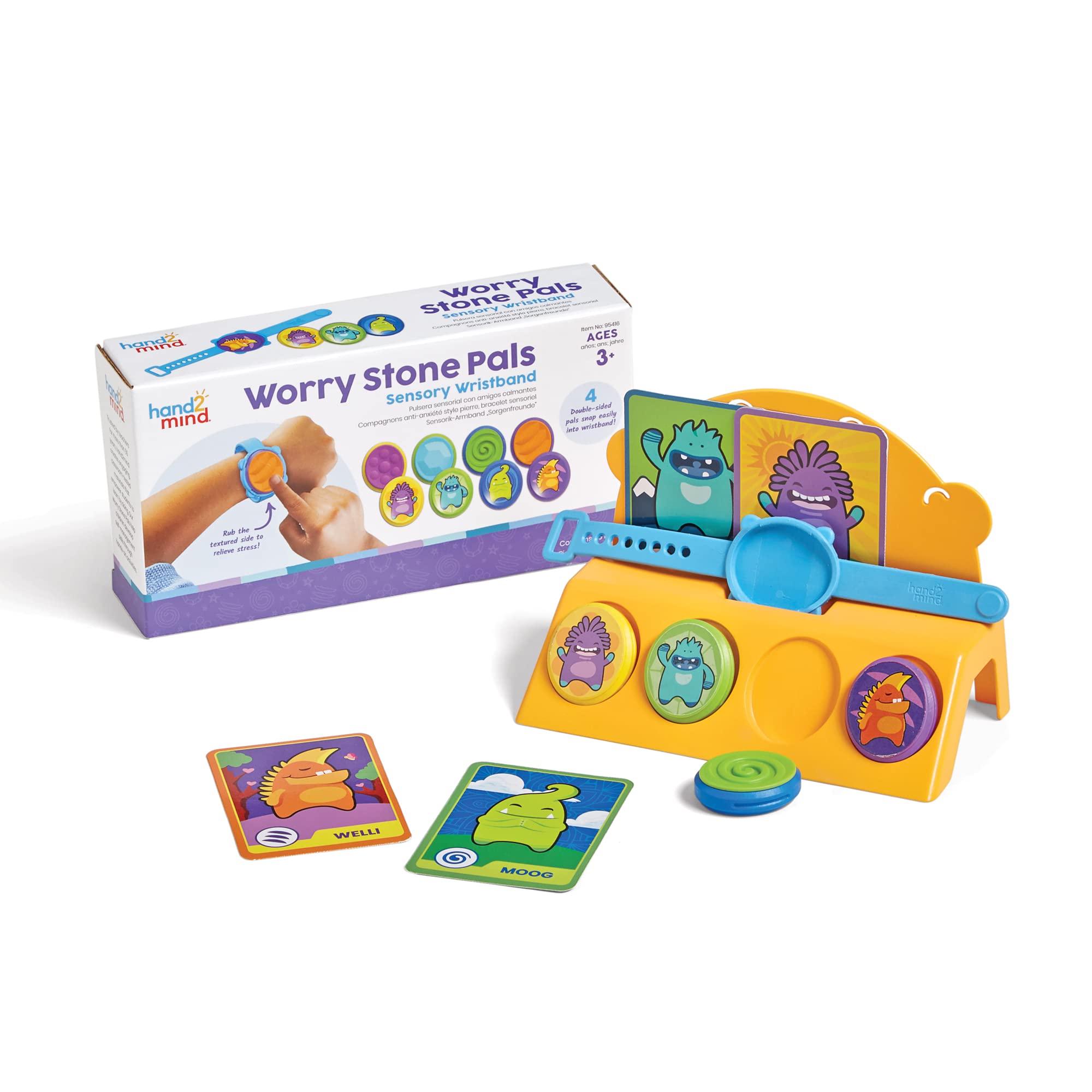 Foto 1 | Pulsera Fidget De Worry Stone Pals Hand2mind Para Niños
