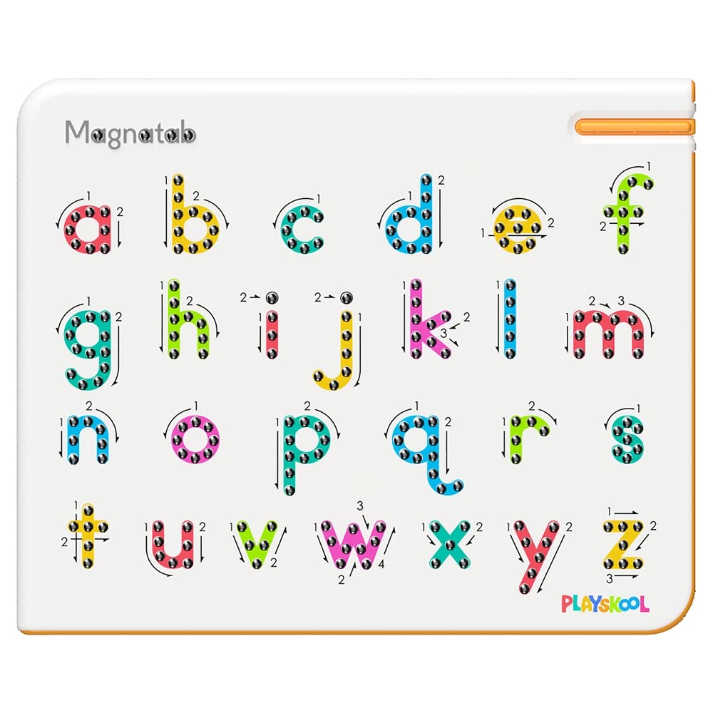 Pizarra Magnética Toy Playskool Magnatab De La A A La Z En Minúscula - Venta Internacional.