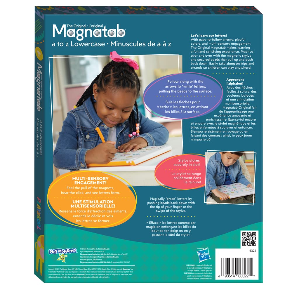 Foto 4 pulgar | Pizarra Magnética Toy Playskool Magnatab De La A A La Z En Minúscula - Venta Internacional.