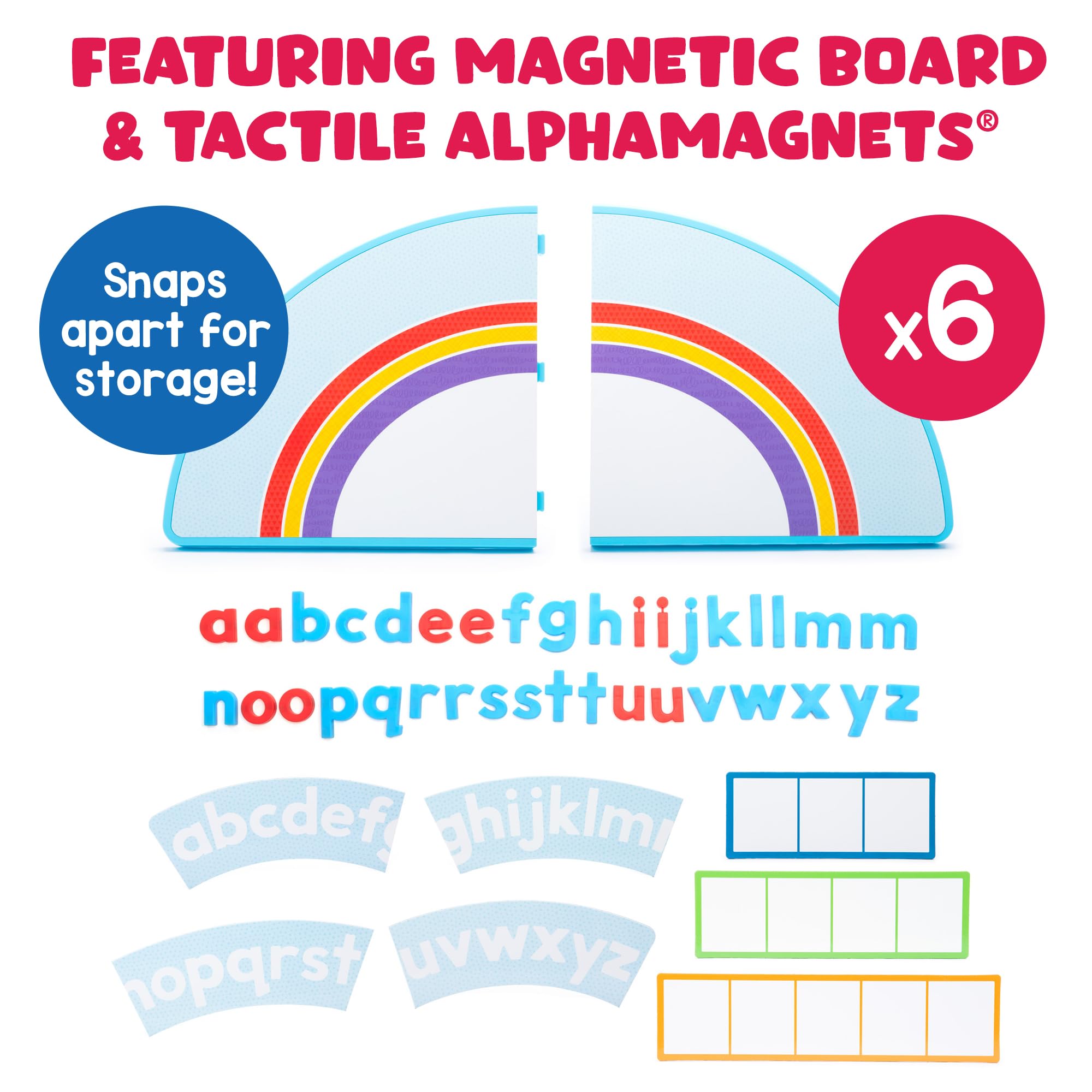 Foto 6 pulgar | Alphabet Puzzles Educational Insights Abc Arc Mat Alpha Magnets - Venta Internacional.