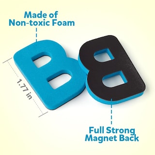 Foto 5 | Juego De Juguetes Educativos Coogam Magnetic Letters 251 Piezas Con Tablero - Venta Internacional.