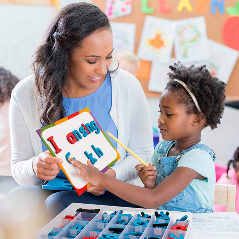 Foto 7 | Juego De Juguetes Educativos Coogam Magnetic Letters 251 Piezas Con Tablero - Venta Internacional.