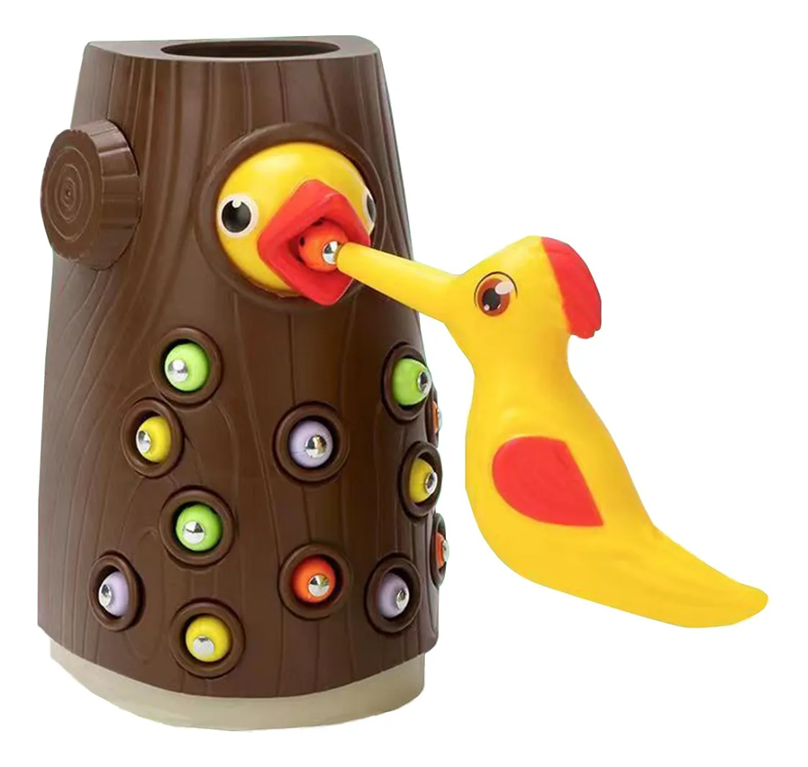 Foto 2 pulgar | Niños Juguete De Pájaro Carpintero Juego Atrapar