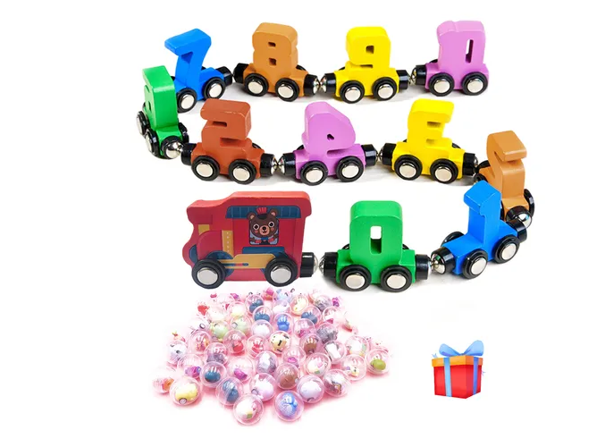 Juego Didactico Tren Madera Digital Magnetico Desarrollo Del