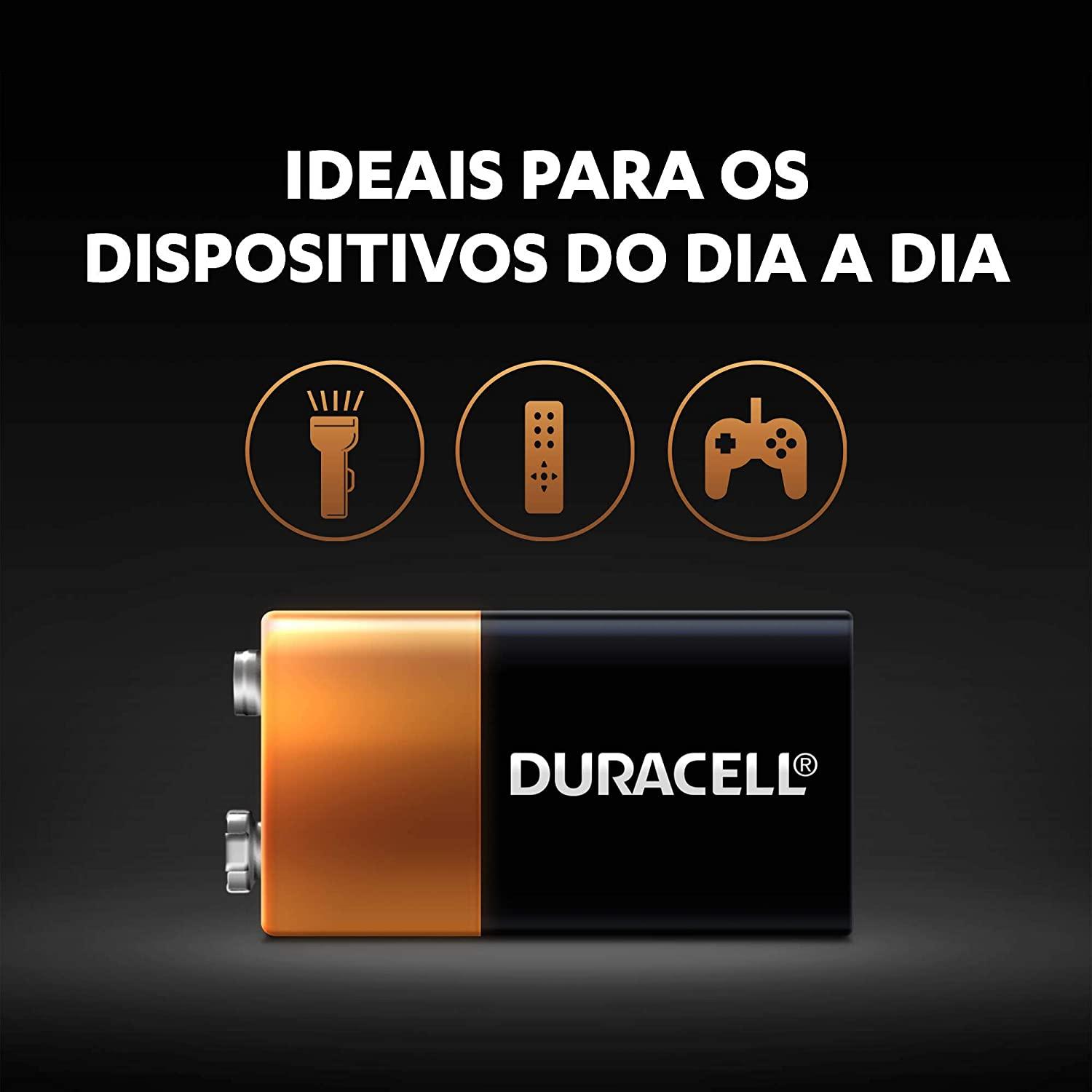 Foto 4 pulgar | Batería Alcalina Duracell de 9 Volts 1 Pieza