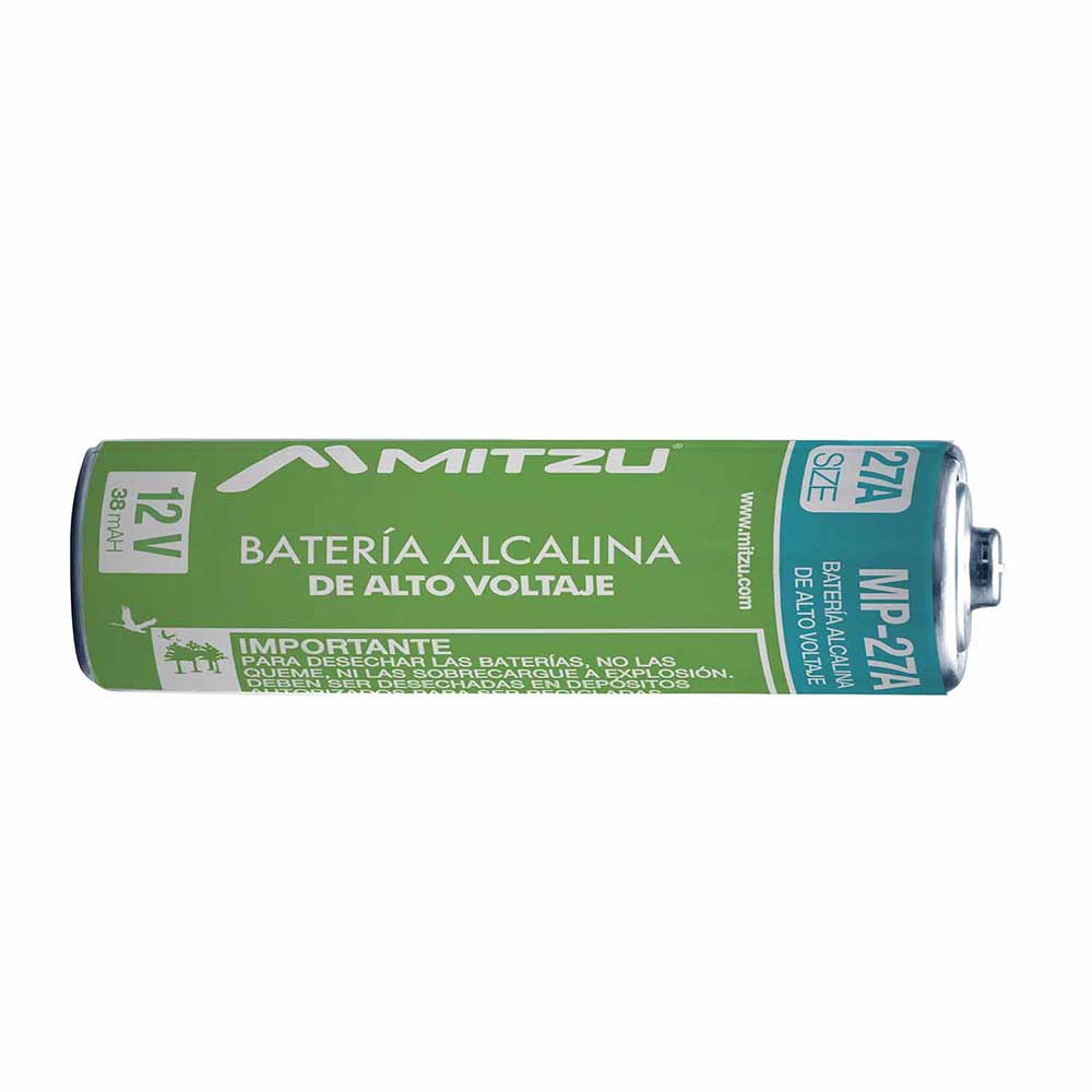 Foto 1 | Batería Alcalina Mitzu Mp-27a 27a