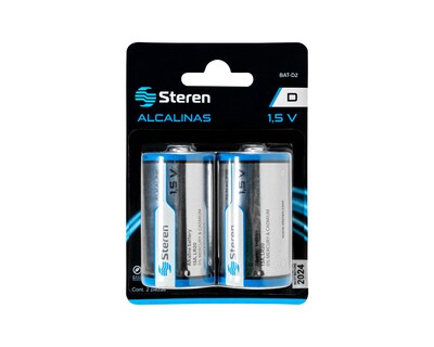 Foto 3 | Pack de 2 Pilas Alcalinas Tipo ''D''