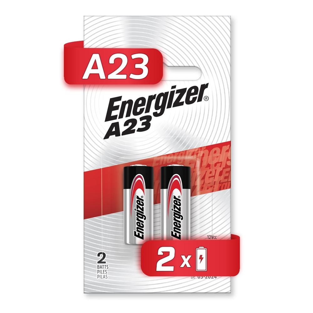 Foto 2 pulgar | Pila Energizer color Negro Alcalina A23 con 2 A23 Mn21 V23ga 23a 12v