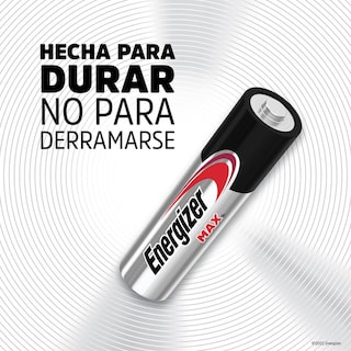 Foto 5 | Pila Energizer Max Alcalina Aaa color Negro con Plateado con 4 Piezas E92bp-4