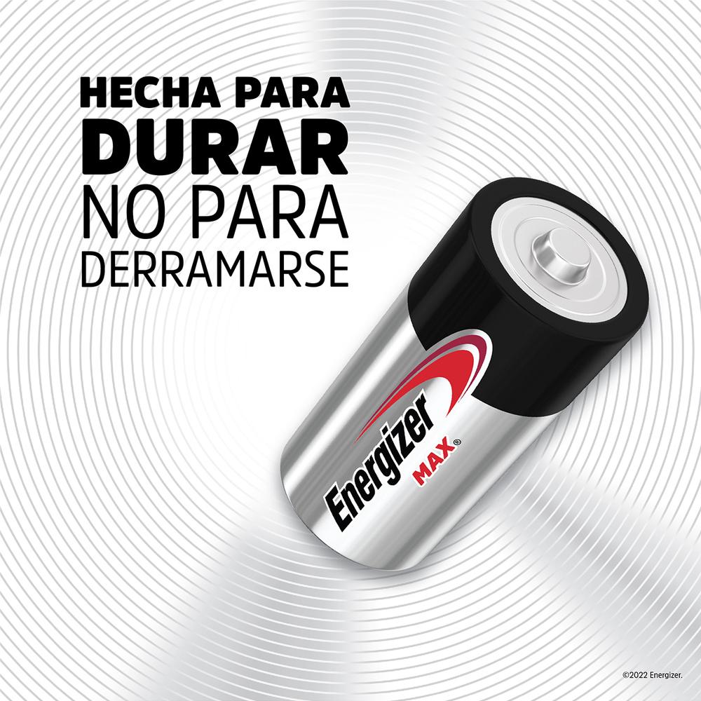 Foto 5 | Pila Energizer Max Alcalina D con 2 Piezas Grande