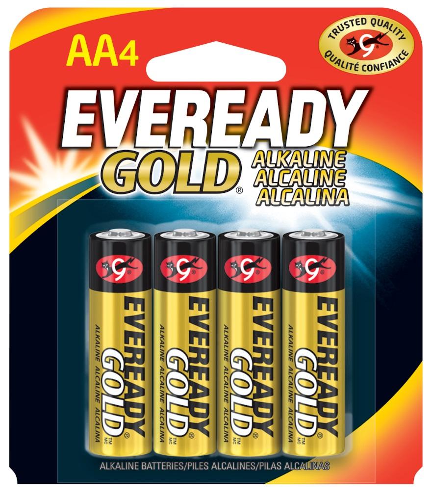 Foto 2 pulgar | Pila Eveready Gold AA Alcalina Blister 4 Piezas