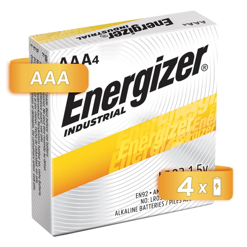 Foto 1 | Pila Energizer Industrial Alcalina Aaa Con 4 En92