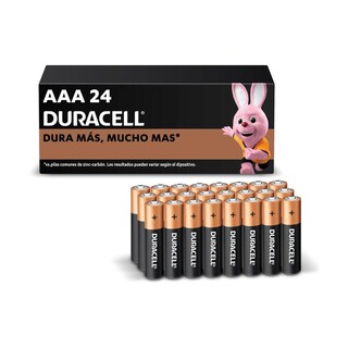 Foto 2 | Pilas Duracell Alcalinas AAA de 24 Piezas