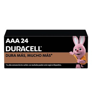 Foto 3 | Pilas Duracell Alcalinas AAA de 24 Piezas