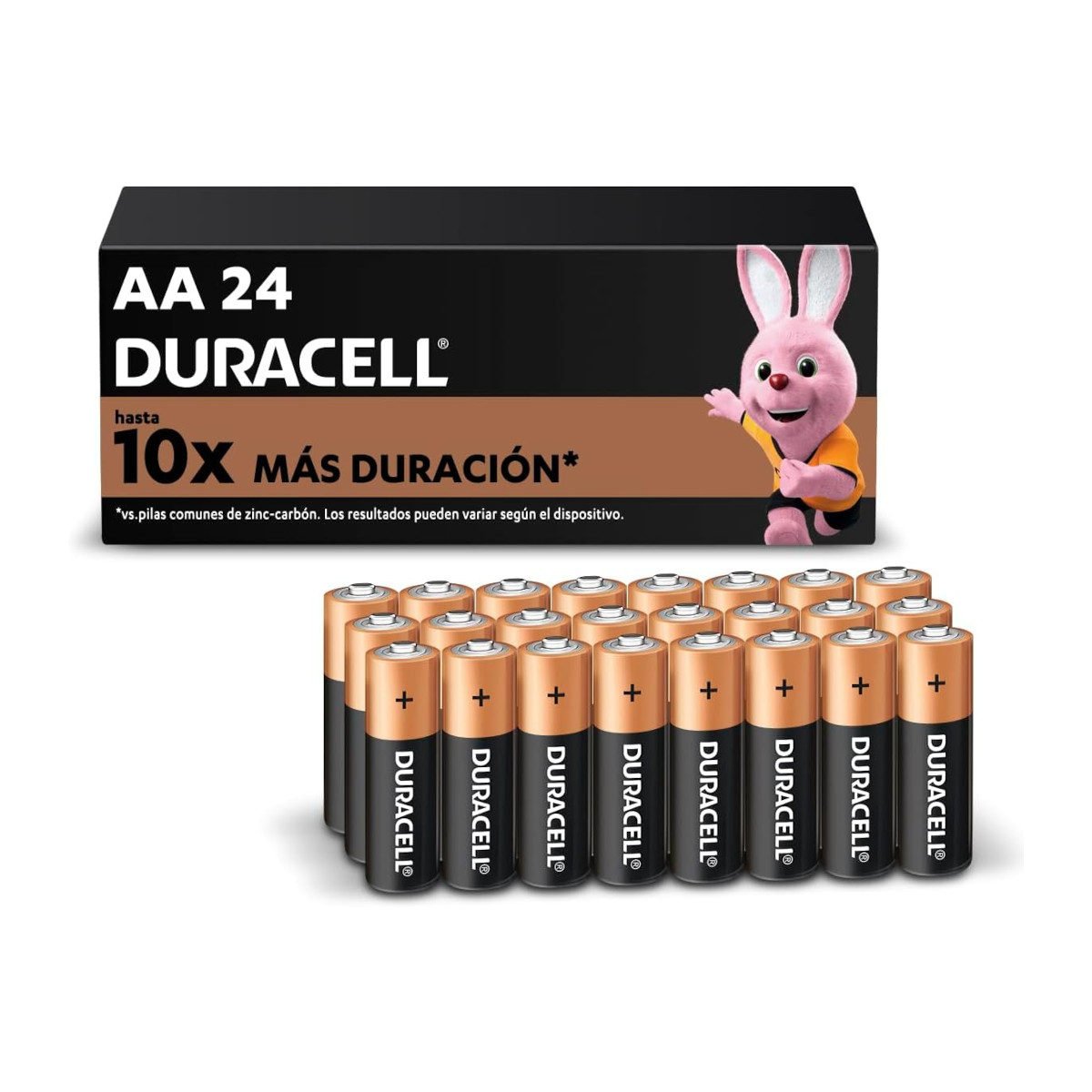 Foto 3 pulgar | Pilas Duracell Alcalinas AA de 24 Piezas