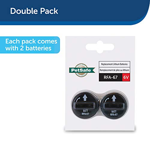Foto 3 pulgar | Baterías De Repuesto Petsafe Rfa-67 De 6 V, 2 Unidades, Color Negro - Venta Internacional.