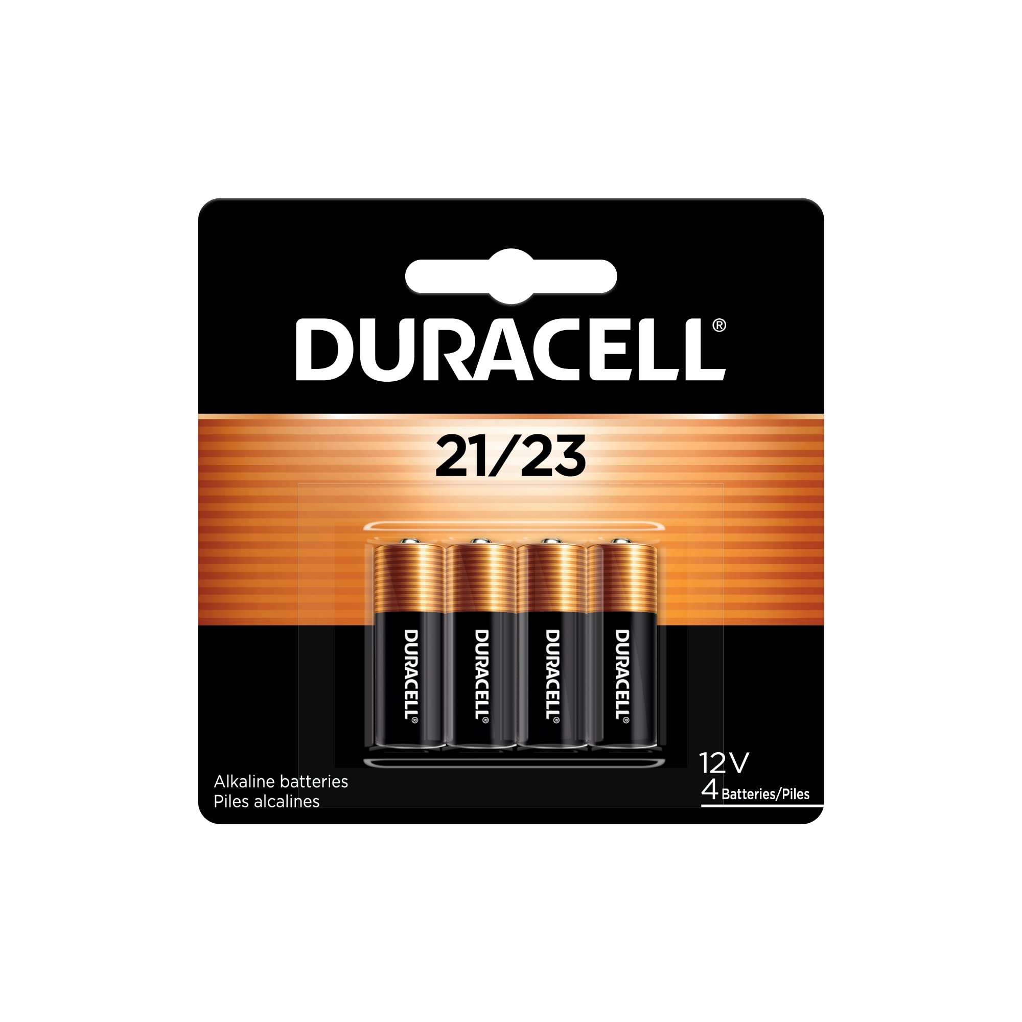 Foto 2 pulgar | Batería Alcalina Duracell 21/23 12 V, Paquete De 4 Unidades Para Dispositivos - Venta Internacional.
