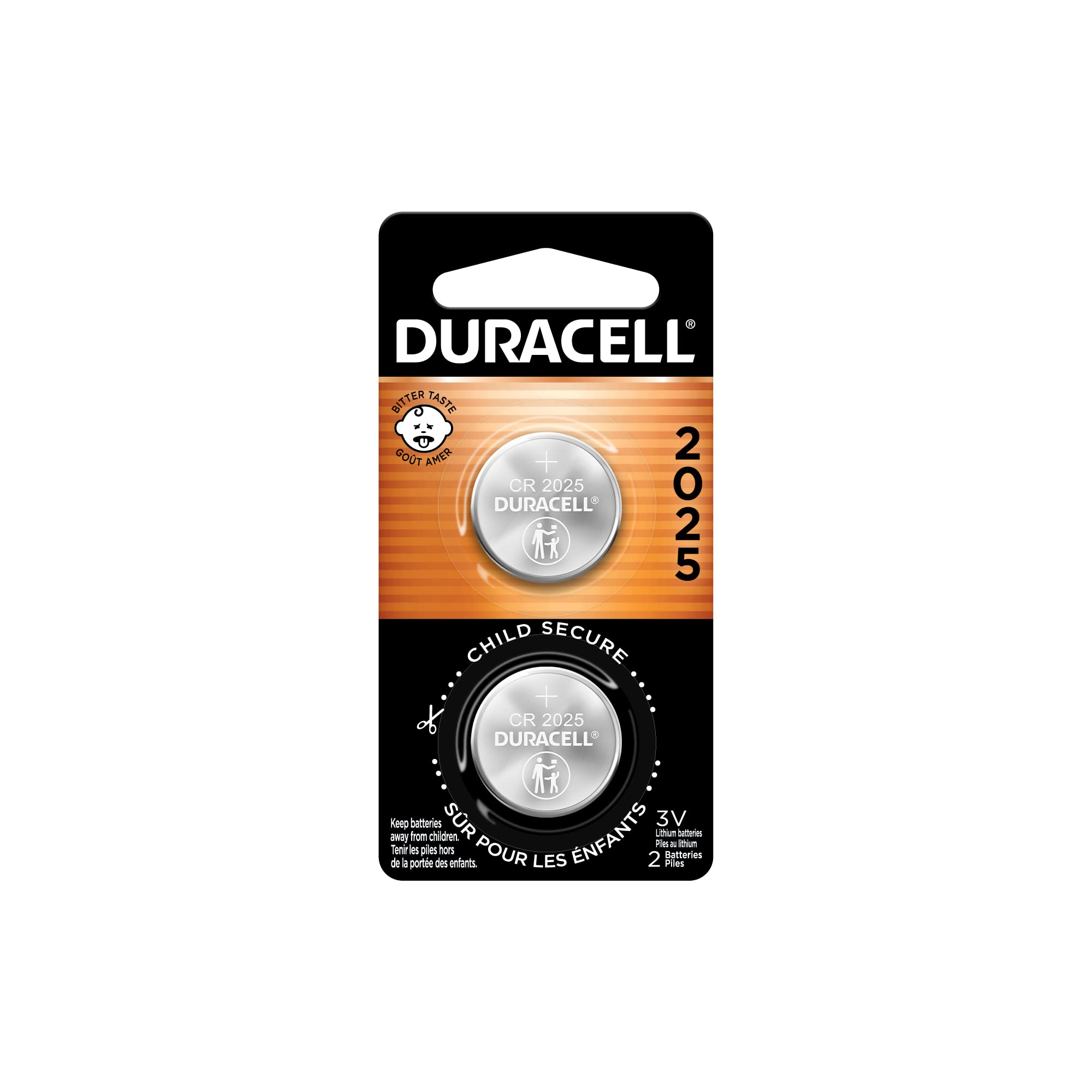 Foto 2 pulgar | Batería De Litio Duracell Cr2025, 3 V, Paquete De 2 Unidades - Venta Internacional.