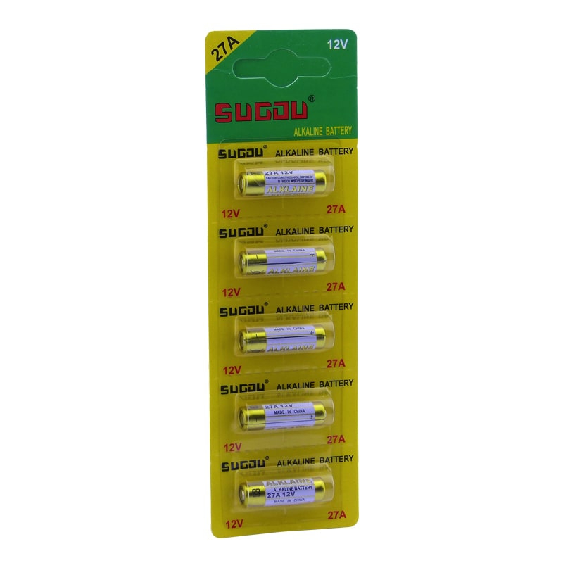 Foto 2 pulgar | Paquete De 5 Baterías Alcalinas 27a 12v Para Control Remoto - Venta Internacional.