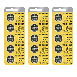 Foto 1 | Batería Toshiba Cr1632, Pila De Litio Tipo Moneda De 3 V (15 Unidades) - Venta Internacional.