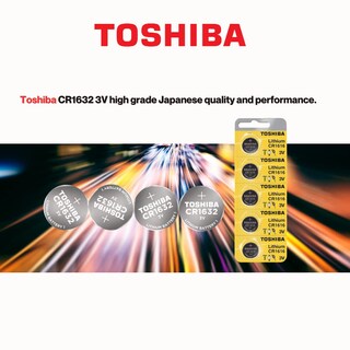 Foto 3 | Batería Toshiba Cr1632, Pila De Litio Tipo Moneda De 3 V (15 Unidades) - Venta Internacional.