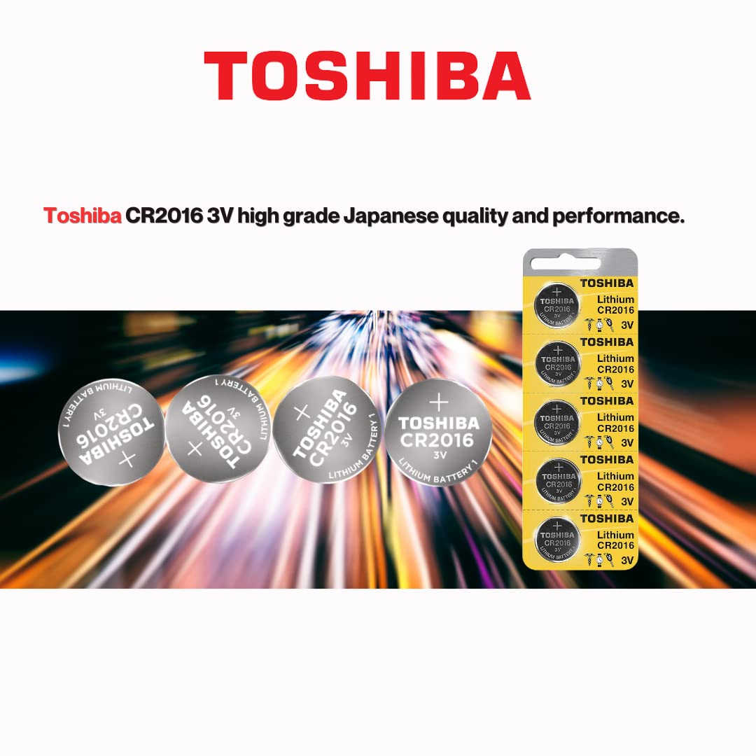 Foto 4 pulgar | Batería Toshiba Cr2016, Pila De Litio Tipo Moneda De 3 V (100 Unidades) - Venta Internacional.