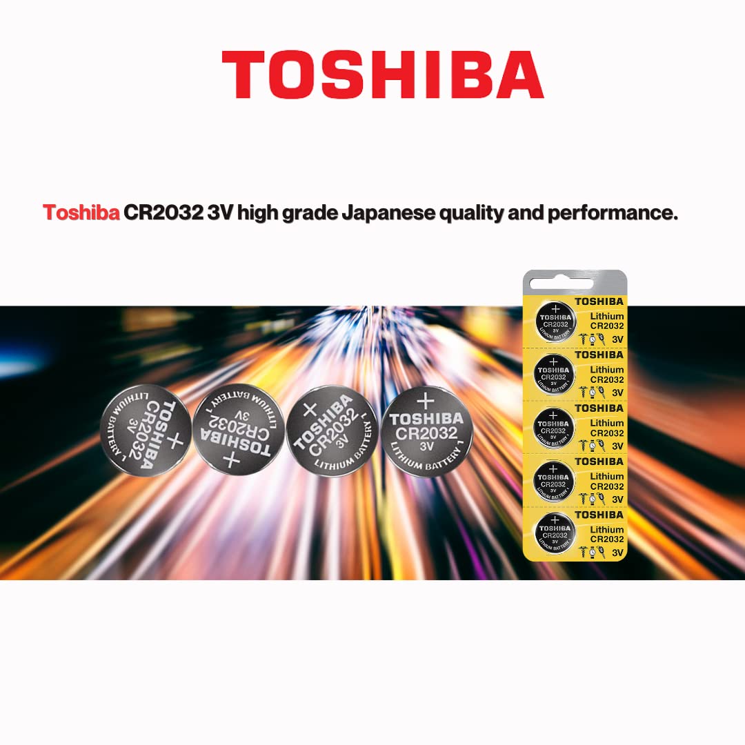 Foto 4 pulgar | Batería Toshiba Cr2032, Pila De Litio Tipo Moneda De 3 V (50 Baterías) - Venta Internacional.