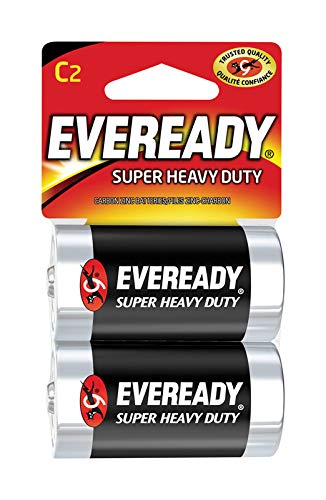 Foto 2 pulgar | Pilas Eveready Super Heavy Duty C, Zinc Y Carbono, 1,5 V, Paquete De 2 - Venta Internacional.