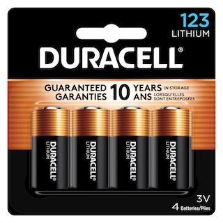 Foto 1 | Batería De Litio Duracell Cr123a De 3 V 4 Unidades (paquete De 1) - Venta Internacional.
