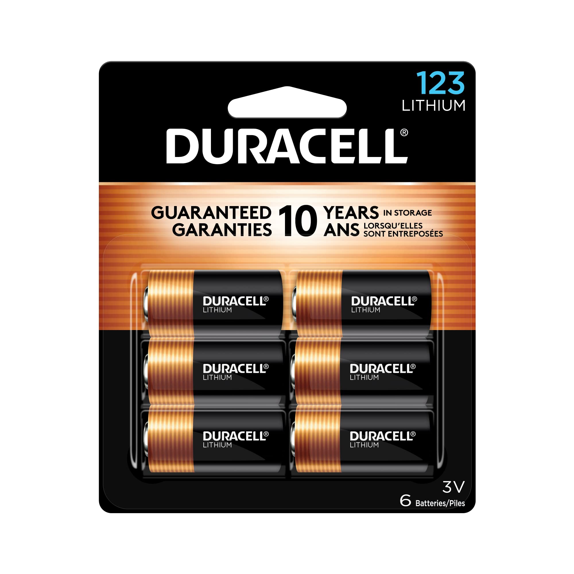 Foto 1 | Batería Duracell Cr123a De Litio De 3 V  6 Unidades (paquete De 1) - Venta Internacional.