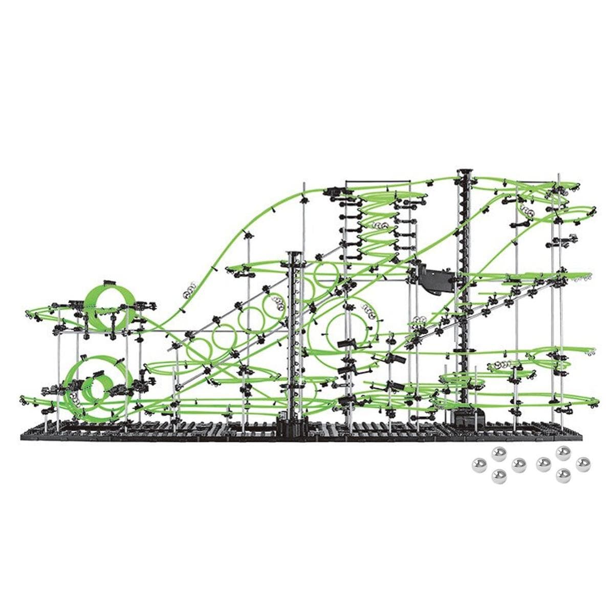 Juego Montaña Rusasmilefun  Mxgic-001 1337 Piezas Verde Fosforescente $6,076