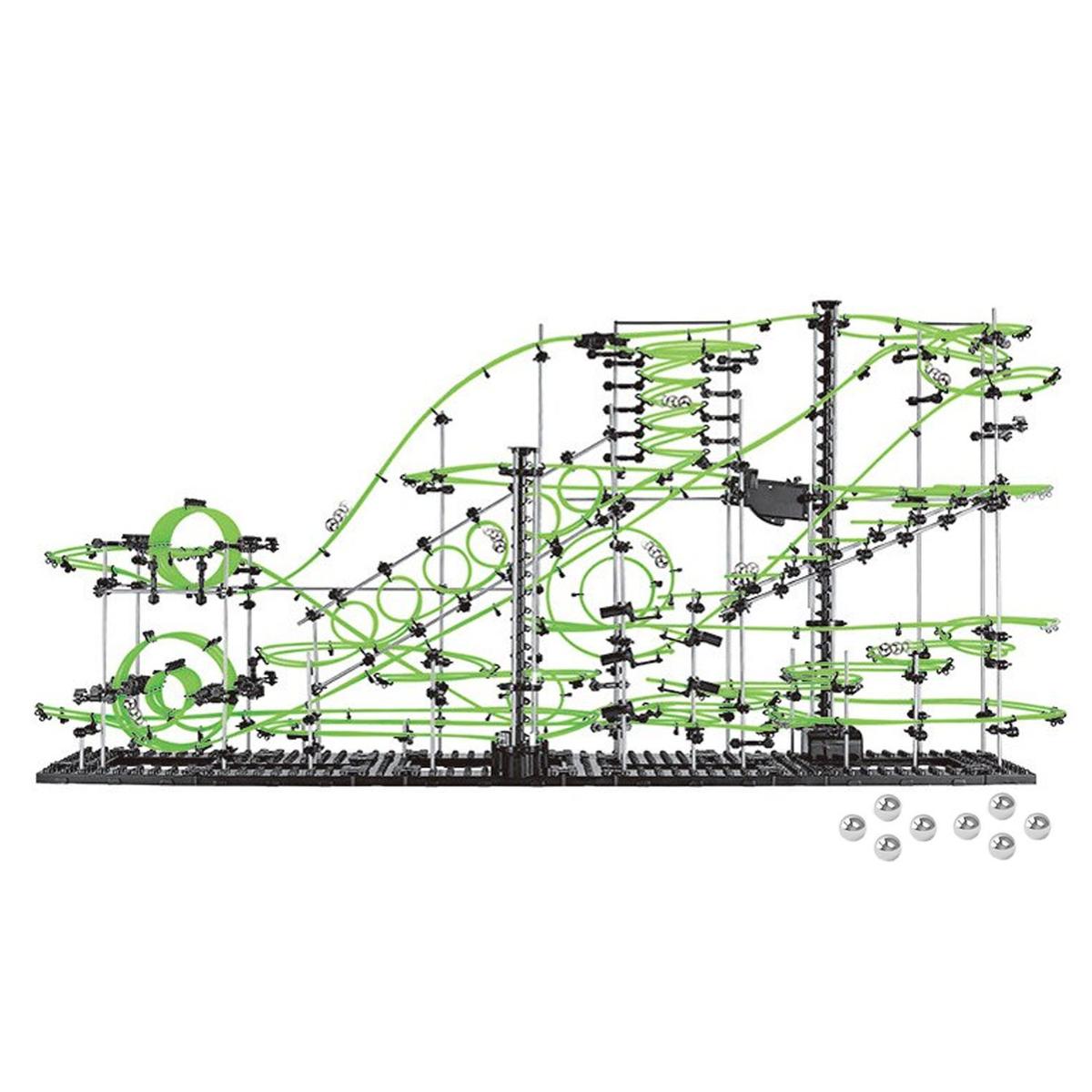 Juego Montaña Rusasmilefun  Mxgic-001 1337 Piezas Verde Fosforescente