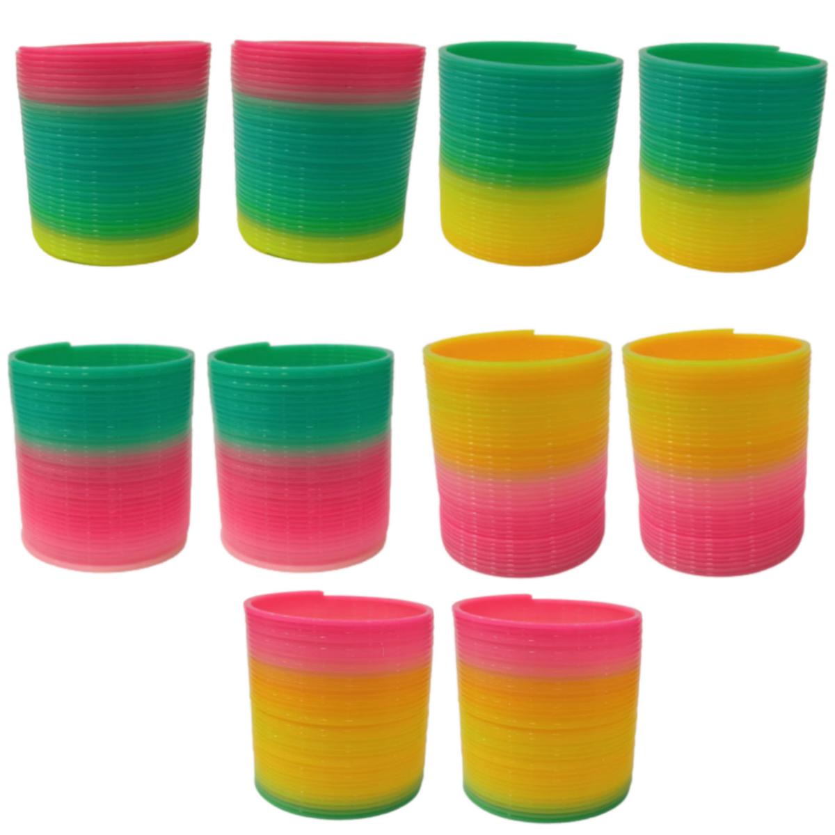 Foto 1 | Mini Gusano De Resorte Smilefun Mxsgw-006 10 Piezas Multicolor
