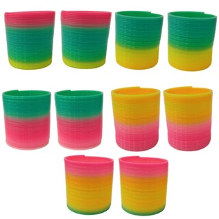 Foto 1 | Mini Gusano De Resorte Smilefun Mxsgw-006 10 Piezas Multicolor