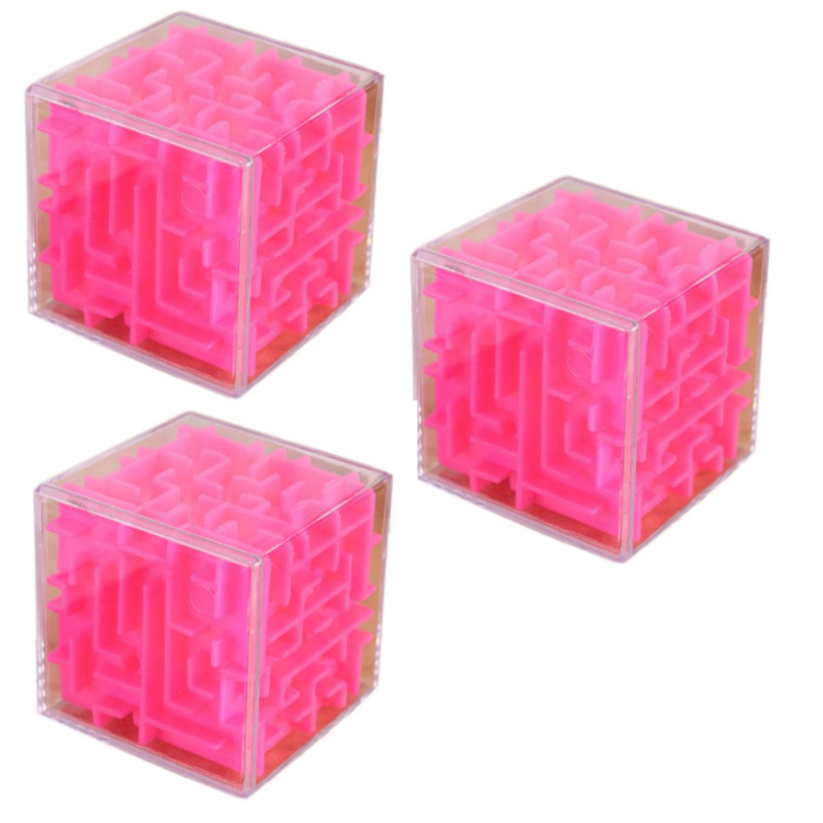 Cubos Laberintos Smilefun Rosas 3 Piezas