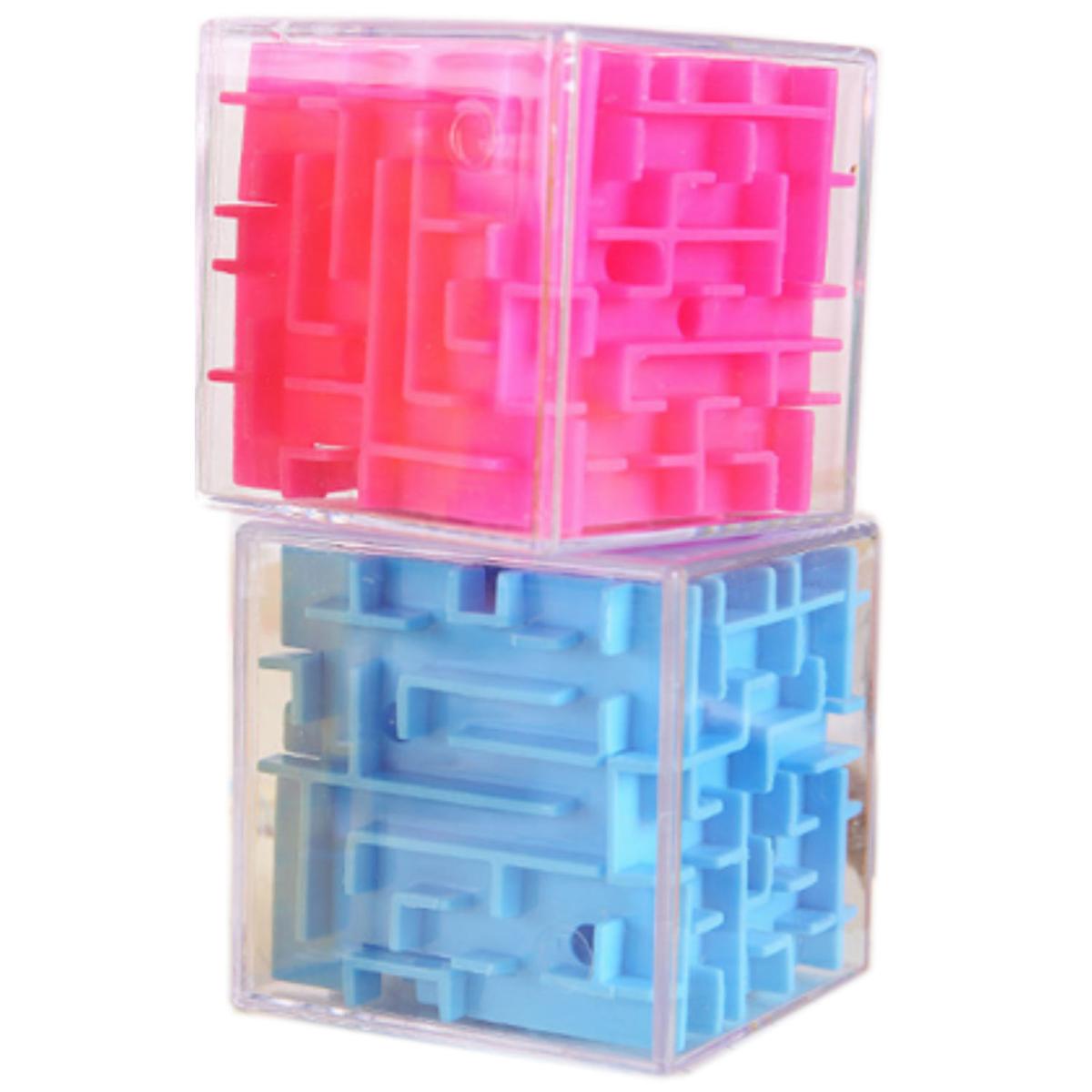 Foto 4 pulgar | Cubo Laberinto Smilefun Azul  Piezas