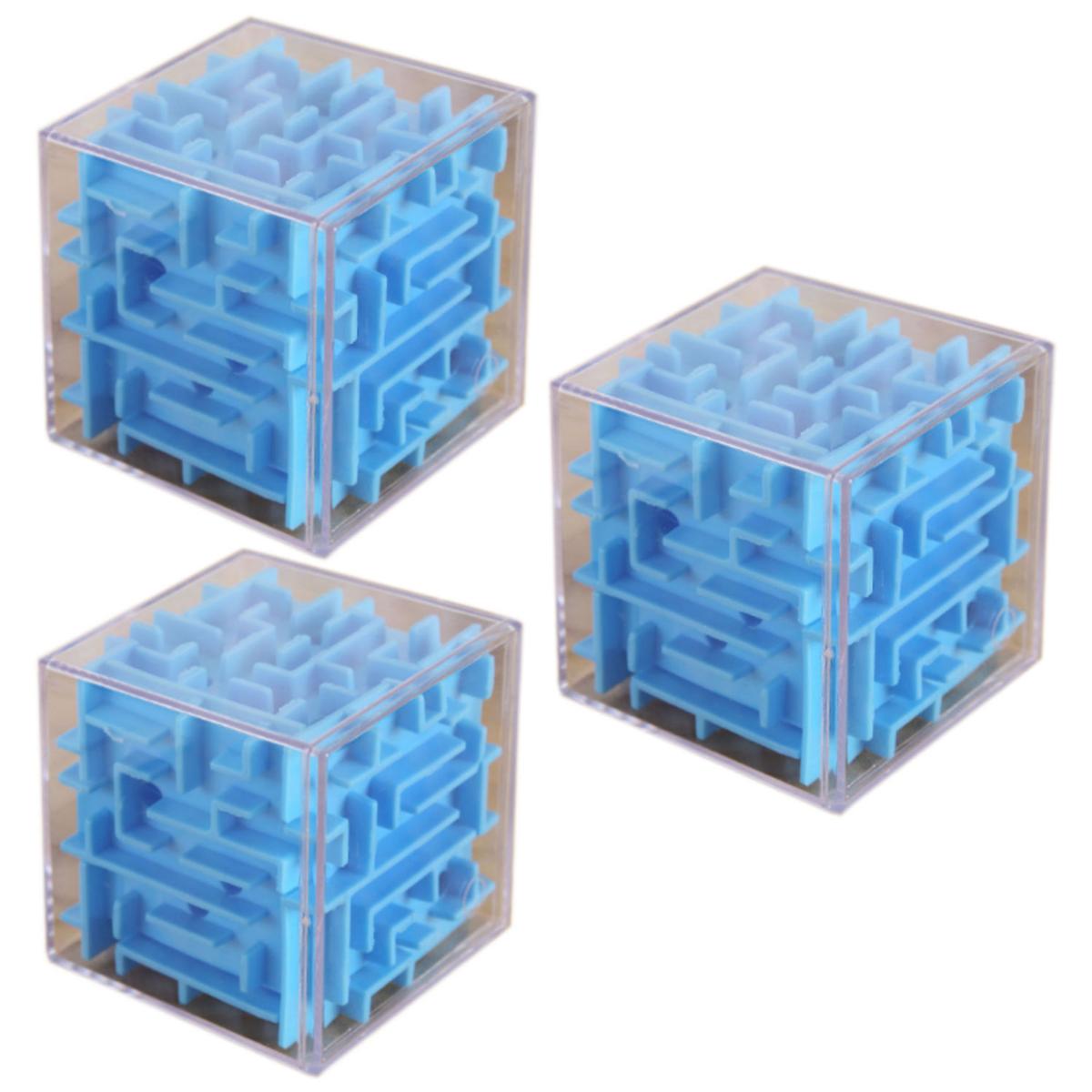 Cubo Laberinto Smilefun Azul 3 Piezas