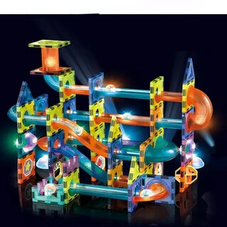 Foto 5 | Set de Bloques de Construcción Magnéticos Luminosos 105 Piezas - Venta Internacional