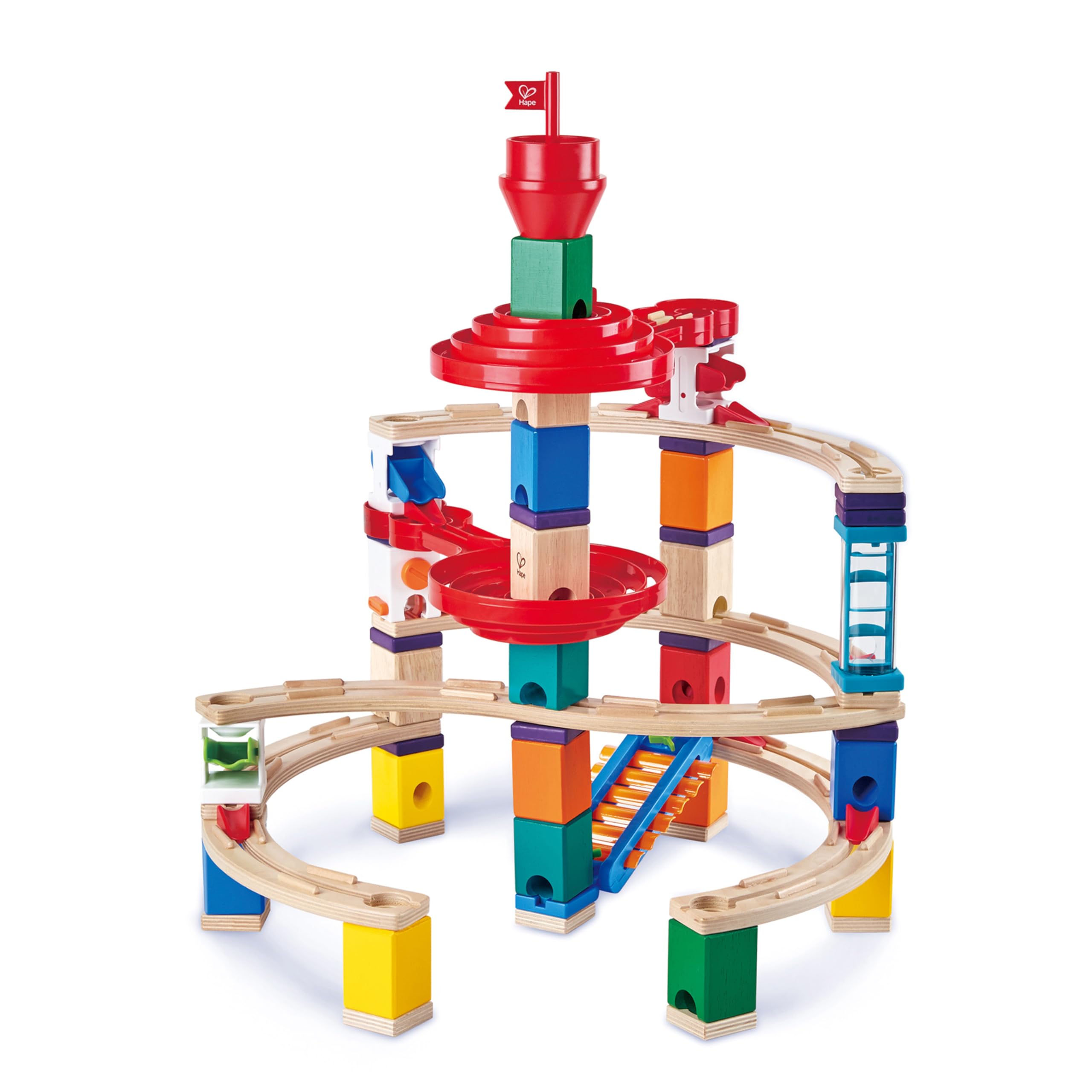 Cuadrillas De Madera Con Forma De Juguete De Marble Run, Superespirales, 4 Años O Más - Venta Internacional.