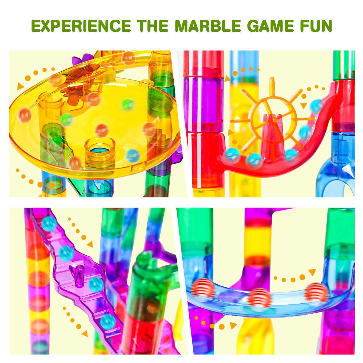 Foto 4 pulgar | Juguete De Construcción Marble Run Meland Marble Maze De 132 Piezas Para Mayores De 3 Años - Venta Internacional.