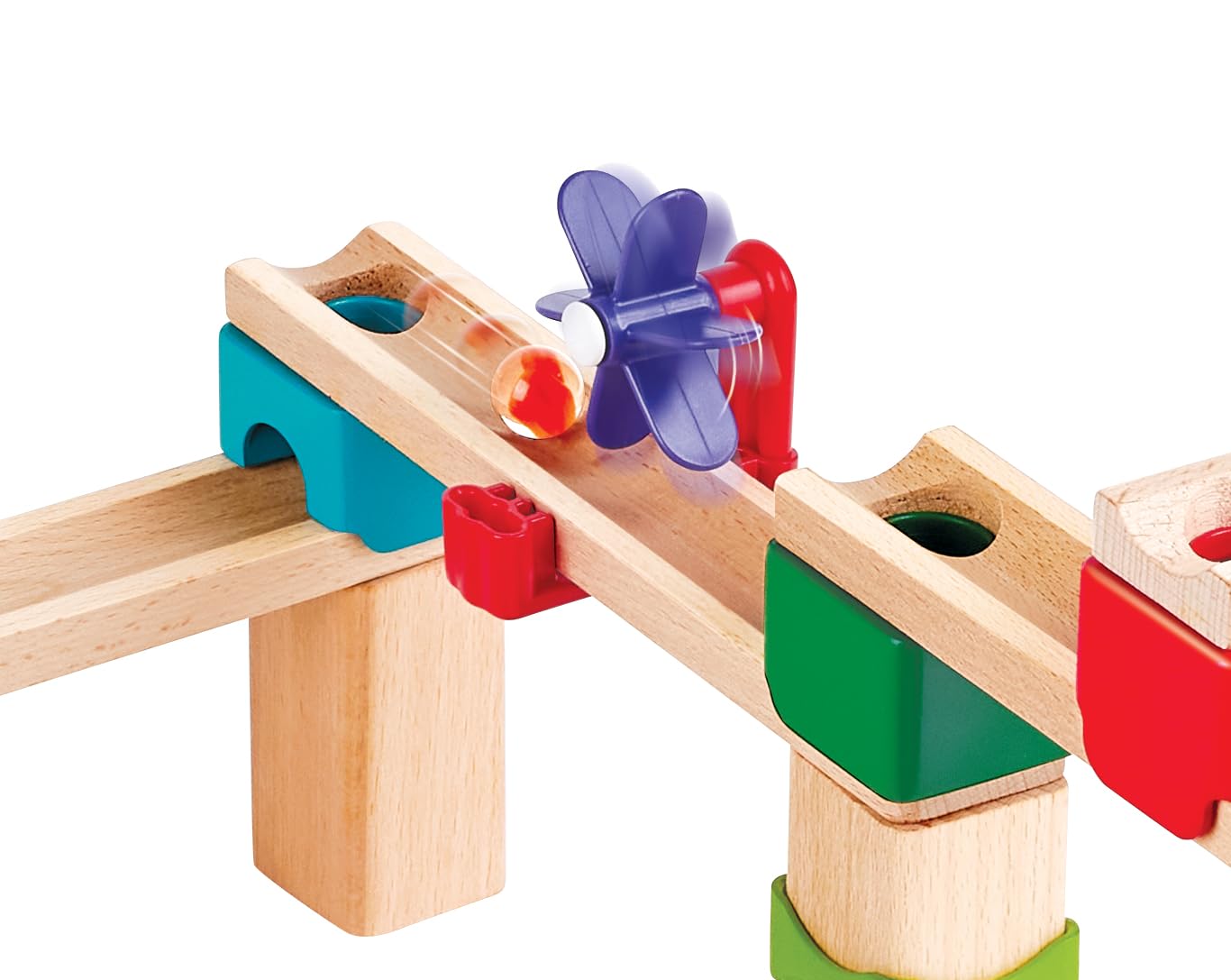 Foto 5 pulgar | Madera Con Forma De Pista De Carreras Marble Run, Hecha A Mano, Con Dominó, 81 Piezas - Venta Internacional.
