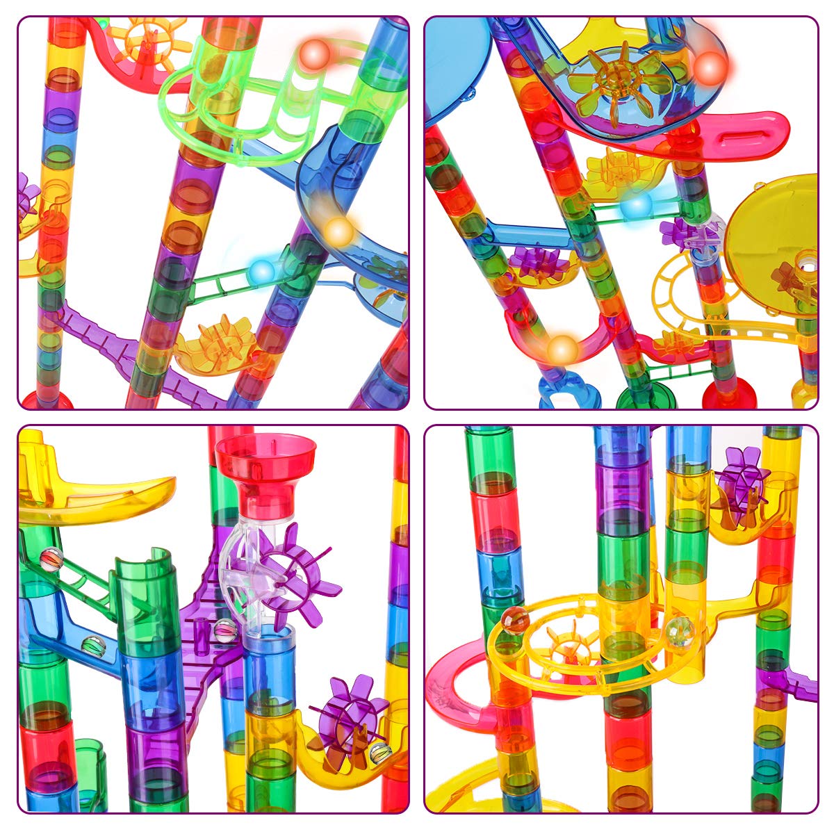 Foto 4 | Set Marble Run Meland Marble Race Track 153 Piezas Para Niños - Venta Internacional.
